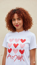 Blusa corazones